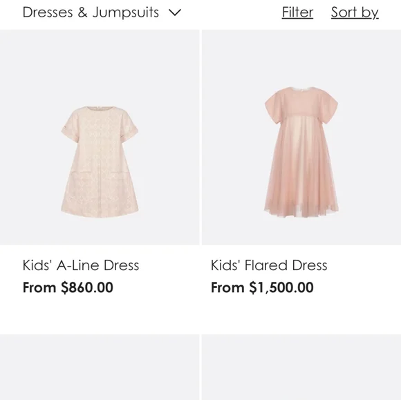 Christian Dior Enfant 4T dress